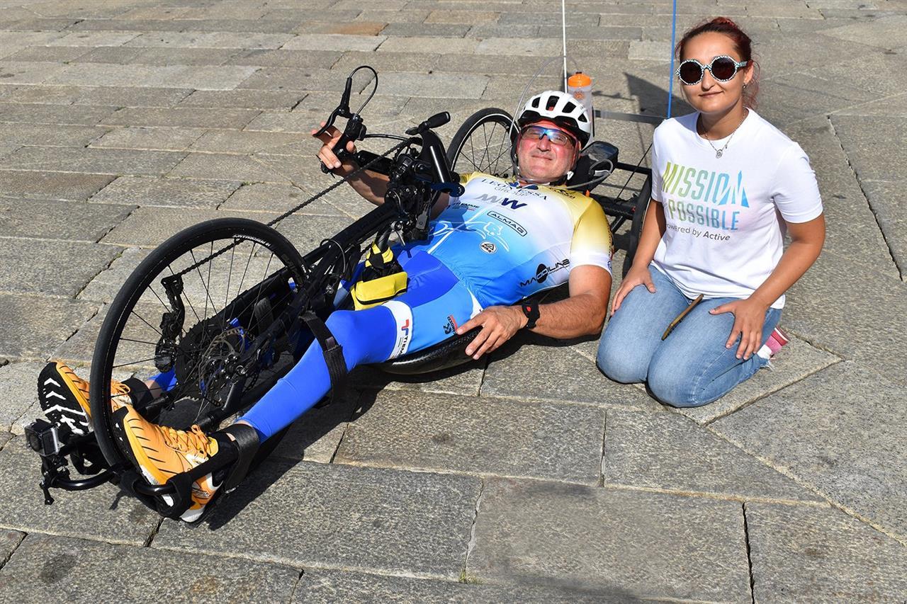 Handbike sports activity with Maurizio Antonini and Active Sport