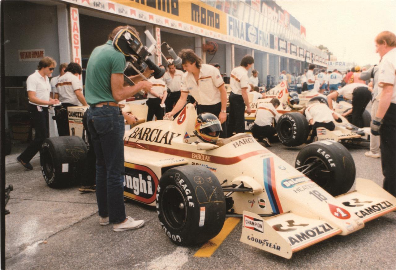 Arrows Grand Prix International with Camozzi sponsorship