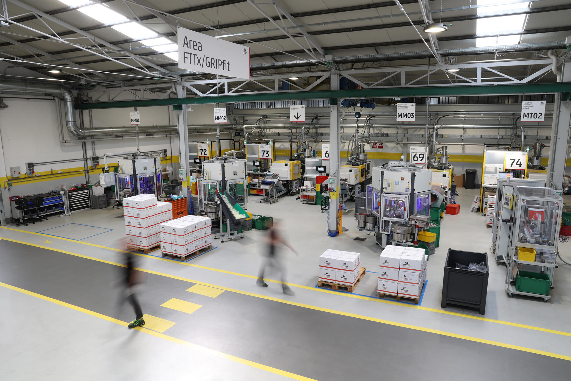 Camozzi Technopolymers plant for plastic production