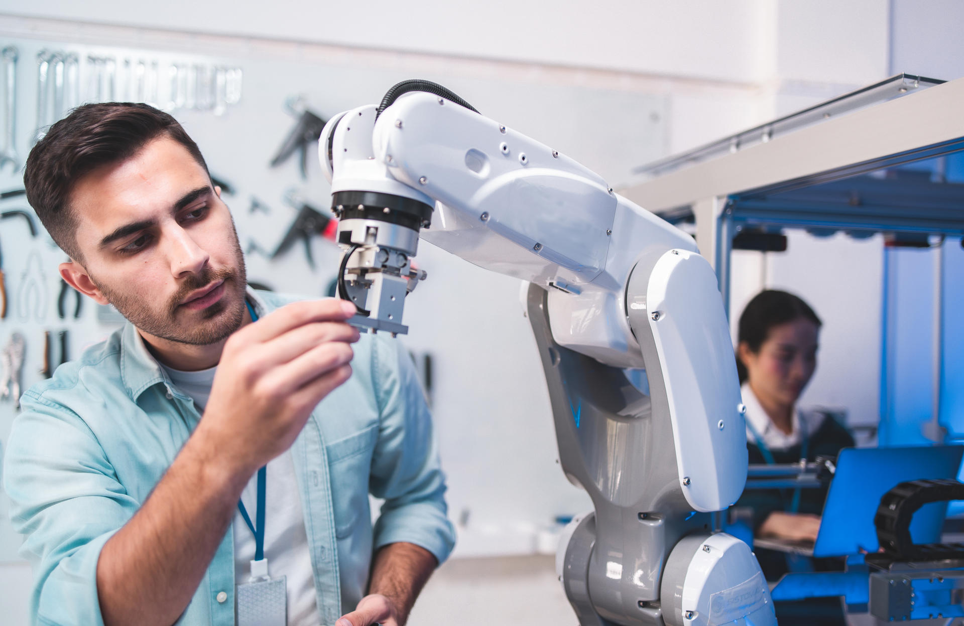 Robotics for smart industrial automation