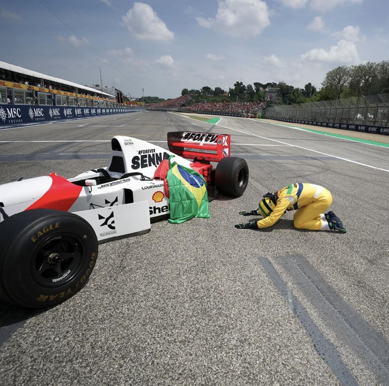 Tribute to Ayrton Senna in Formula 1 history